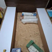 تخت خواب خواب دو نفره با میزتوالت|تخت و سرویس خواب|اندیشه, شهرک کوثر|دیوار