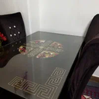 میز نهار خوری چهار نفری|میز و صندلی غذاخوری|سراب, |دیوار