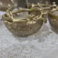 دست پیاله، برنجی،گل لادن|ظروف سرو و پذیرایی|اسلامشهر, شهرک مهدیه|دیوار