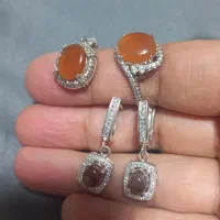نیم ست نقره