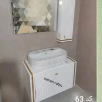 روشویی کابینتی تمام Pvc با طرح‌ها و رنگ‌های متنوع