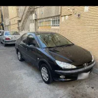 پژو ۲۰۶ sd v8  مدل ۱۳۹۱|خودرو سواری و وانت|تهران, دبستان|دیوار