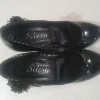 کفش مشکی پاشنه دار فروشی|کیف، کفش، کمربند|کاشان, راوند|دیوار