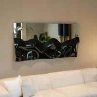 آینه موج دار دیواری - مینیمال - ترند 2026