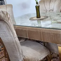 میز نهار خوری چهر نفره ،میز جلو مبلی|میز و صندلی غذاخوری|تربت‌حیدریه, منظر|دیوار