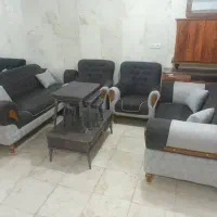 مبل ۷نفره کد ۴۵۴۶۴۷|مبلمان خانگی و میز عسلی|صحنه, |دیوار