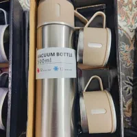 فلاسک سه لیوانه تمام استیل|ظروف نگهدارنده، پلاستیکی، یک‌بارمصرف|تربت‌حیدریه, منصوریه|دیوار