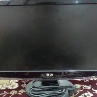 مانیتور  مشکی ۲۲ در حد نو ال‌جی قیمت مناسب