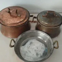 قابلمه مسی و قابلمه چدن نو