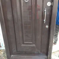 درب ضد سرقت یک رو فلز