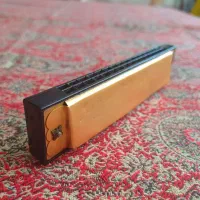 ساز دهنی. هارمونیکا برنجی قدیمی
