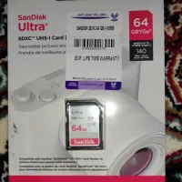 کارت حافظه SDXC سن دیسک 64گیگ مخصوص دوربین