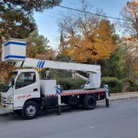 اجاره بالابر جرثقیل سبددار لجور تا ارتفاع ۱۸ متر