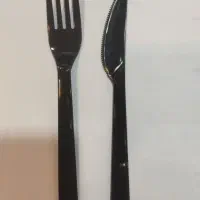 کارد و چنگال شفاف یکبار مصرف درجه یک