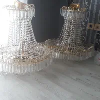 ۲ عدد لوستر سالنی بزرگ|لوستر و چراغ آویز|همدان, |دیوار