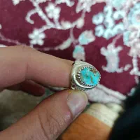 دو عدد انگشتر شجر قائن و فیروزه نیشابور رکاب دست|جواهرات|تهران, سجاد|دیوار