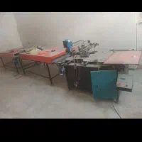 دستگاه سیلک اتومات با دو عدد خشک کن و پمپ باد