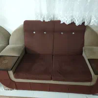 مبل ۷ نفره و میز کنار|مبلمان خانگی و میز عسلی|رشت, کوی فکوری|دیوار