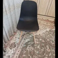 صندلی پایه چوبی|صندلی و نیمکت|مشهد, حسابی جنوبی (شهرک غرب)|دیوار