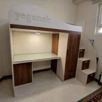 فروش تخت همراه با میز تحریر و کمد