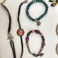 گردنبند ست و گوشواره..|بدلیجات|لنگرود, |دیوار