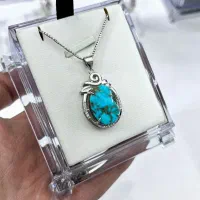 انواع گردنبند نقره زنانه جواهری