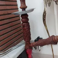 قلیان چوبی تراش دست