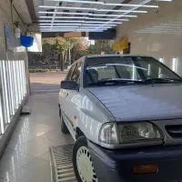 پراید ۸۷ بنزینی نقره ای