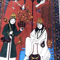 فرش دستباف ترکمن عتیقه