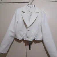 کت و شلوار شیری مجلسی