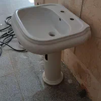 روشویی سرامیکی در حد نو و سالم|لوازم سرویس بهداشتی|صفادشت, |دیوار