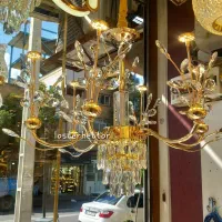 لوستر|لوستر و چراغ آویز|تهران, اتابک|دیوار