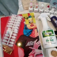 پک کامل وسایل کاشت ناخن با بهترین کیفیت و مدل|آرایشی، بهداشتی، درمانی|تنکابن, |دیوار