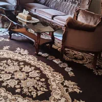 مبل سلطنتی 7نفره سالم|مبلمان خانگی و میز عسلی|اصفهان, کوجان|دیوار