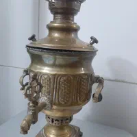چراغ لاله قدیمی سماور قدیمی کاسه قدیمی|کلکسیون اشیاء عتیقه|ملایر, |دیوار