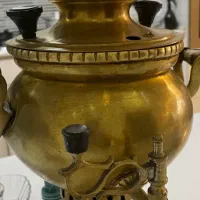 سماور زغالی عتیقه با نشان نیگالا