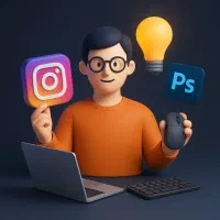 طراح گرافیک حرفه‌ای