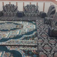 ۶عدد پشتی همراه نشیمن و کوسن بفروش میرسند