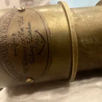 تلسکوپ عطیقه ۱۹۱۵ میلادی تاشو ناخداهای لندن