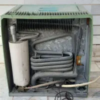 یخچال  نفتی  گازی  برقی  قدیمی   عتیقه