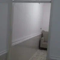 درب چوبی با چهارچوب و قفل آبپخش