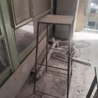 چار پایه  اهنی بزرگ سنگین