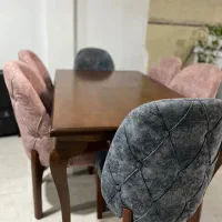 میز غذاخوری ۶نفره|میز و صندلی غذاخوری|سلمان‌شهر, |دیوار