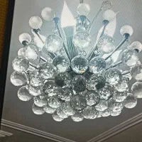 لوستر آویز کریستال|لوستر و چراغ آویز|گرگان, |دیوار