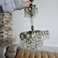 لوستر قدیمی ۴ شاخ