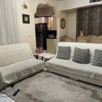 مبلمان ال چرم سفید