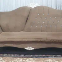 مبل استیل راحتی ومیز وسط بزرگ و۳ عدد جلومبلی|مبلمان خانگی و میز عسلی|کرج, پیشاهنگی|دیوار