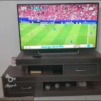 میز تلویزیون چوبی کیفیت عالی فروش فوری