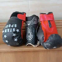 ورزشی کلاه دستکش بکس