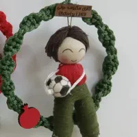 عروسک پسر فوتبالیست